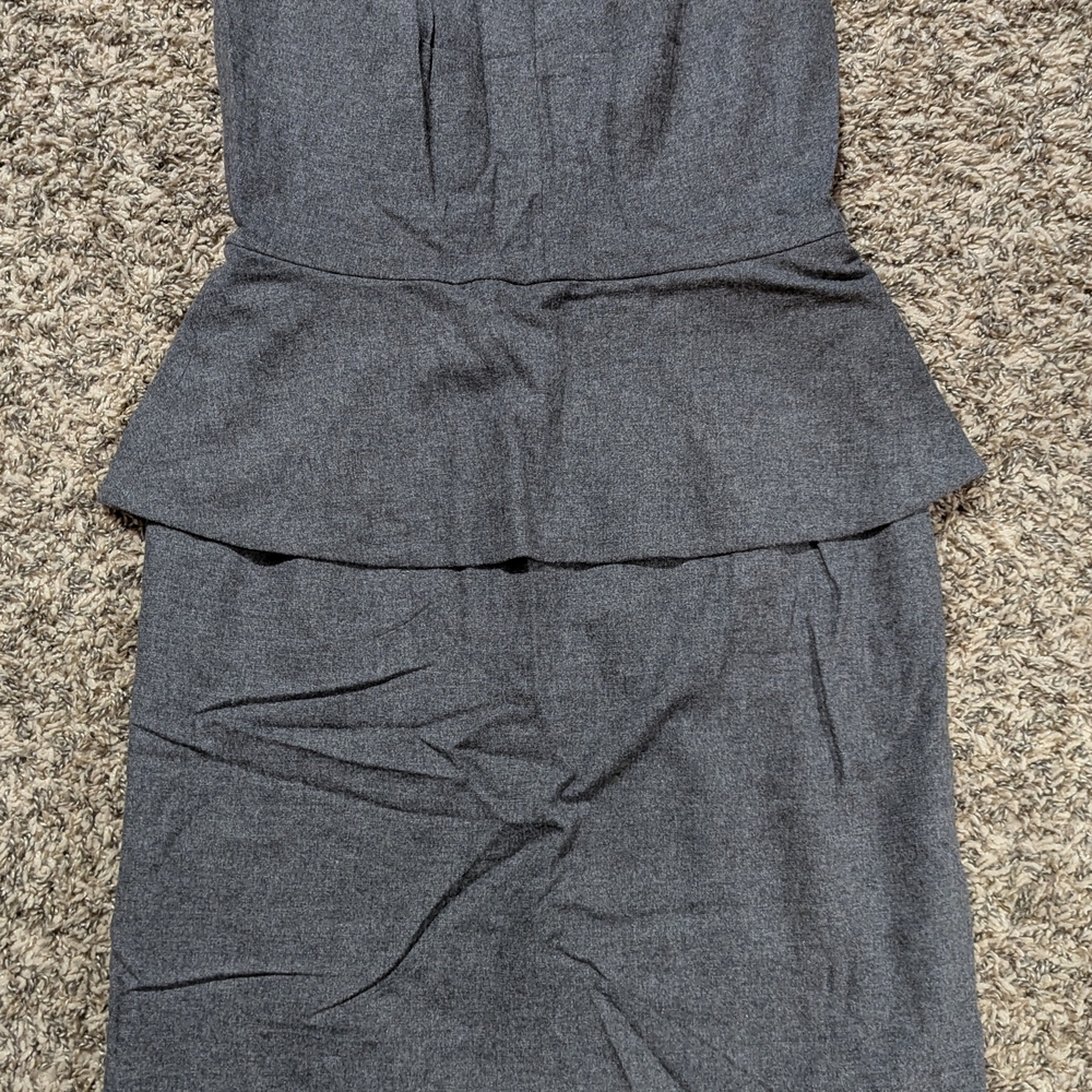 Banana Republic Charcoal Midi Dress